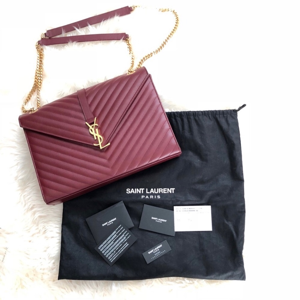 ❌SOLD❌ Do Not Buy! ❌ YSL Large Envelope Chain Bag